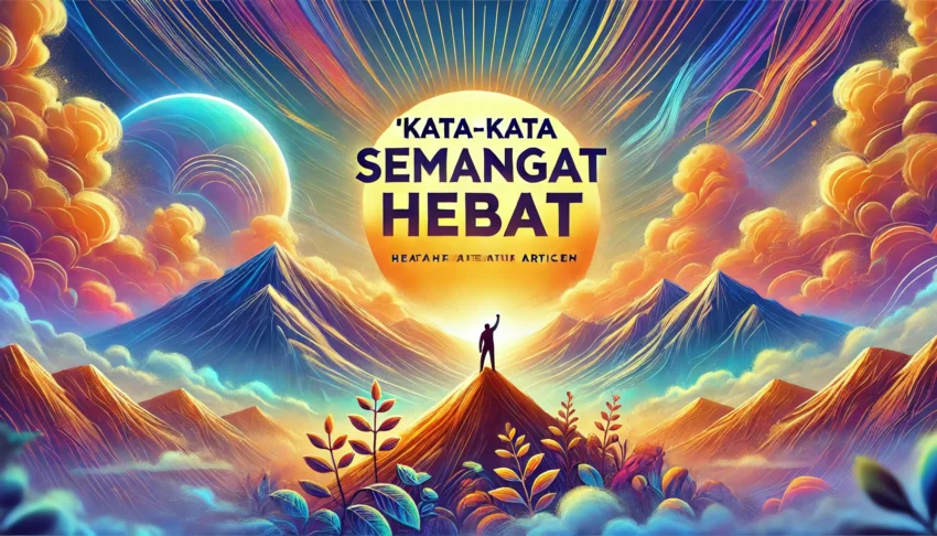 Kata-kata Semangat Hebat