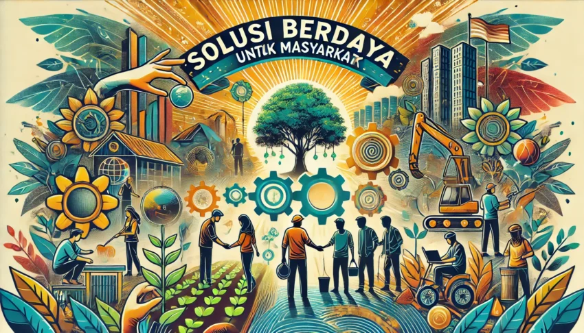 Solusi Berdaya untuk Masyarakat 3 Solusi Berdaya untuk Masyarakat