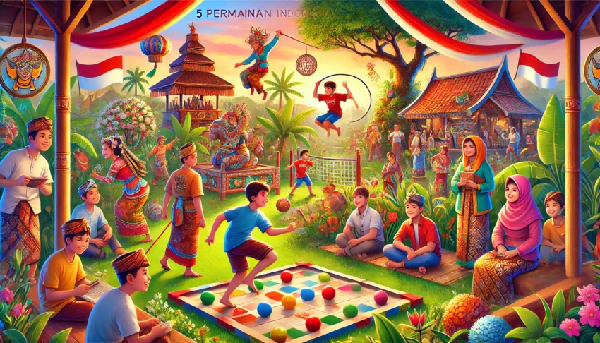 5 Permainan Tradisional Indonesia