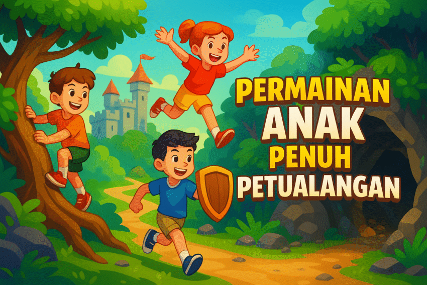 Permainan Anak Penuh Petualangan 7 Permainan Anak Penuh Petualangan