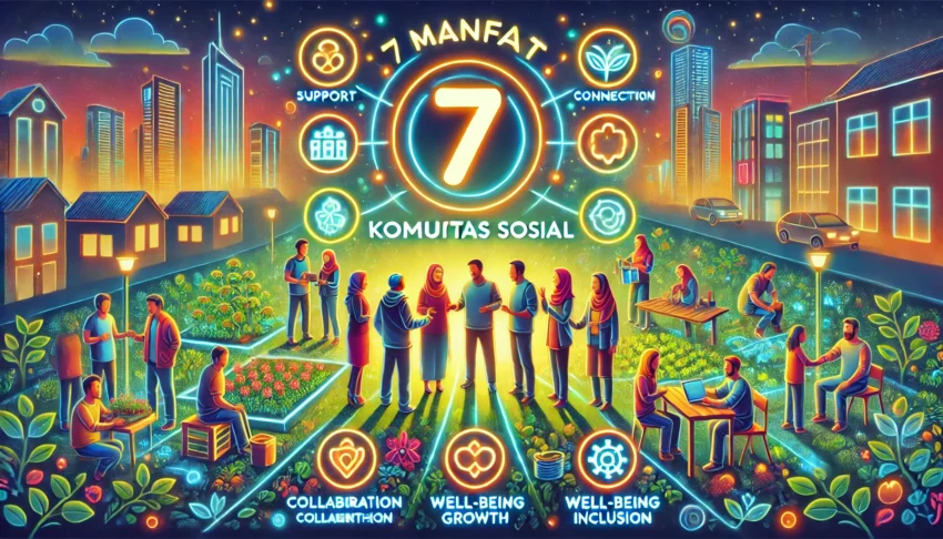 7 Manfaat Komunitas Sosial