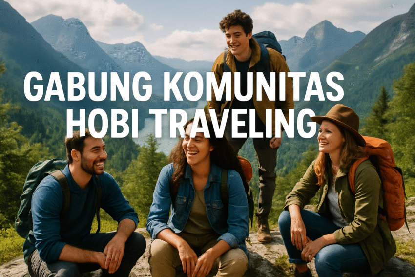 Gabung Komunitas Hobi Traveling 1 Gabung Komunitas Hobi Traveling