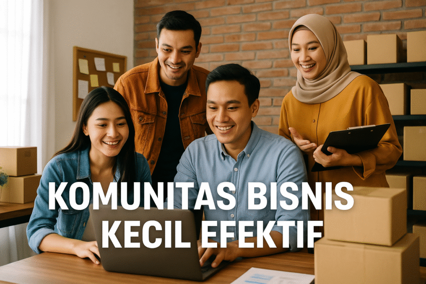 Komunitas Bisnis Kecil Efektif 4 Komunitas Bisnis Kecil Efektif