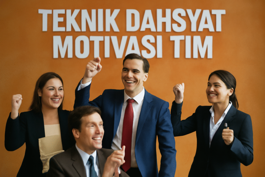 Teknik Dahsyat Motivasi Tim