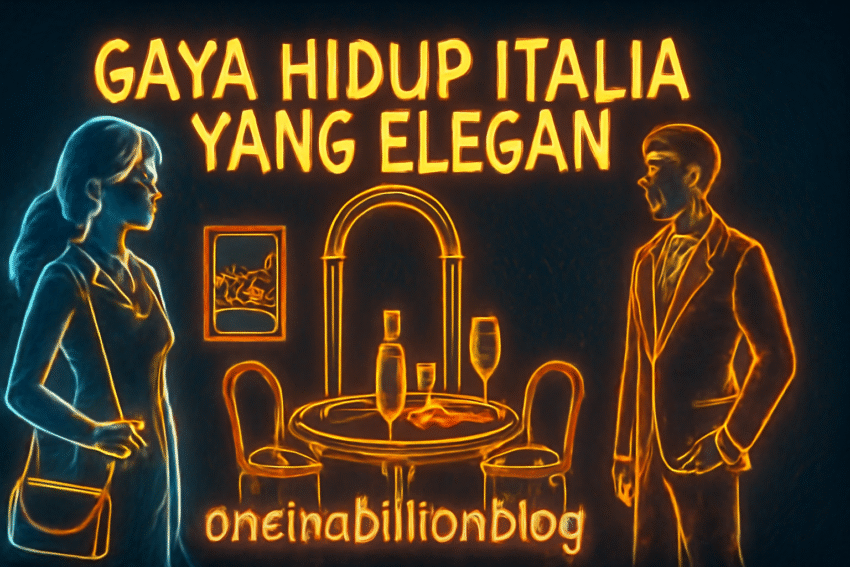 Gaya Hidup Italia yang Elegan