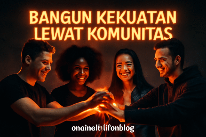 bangun Kekuatan Lewat Komunitas 5 bangun Kekuatan Lewat Komunitas