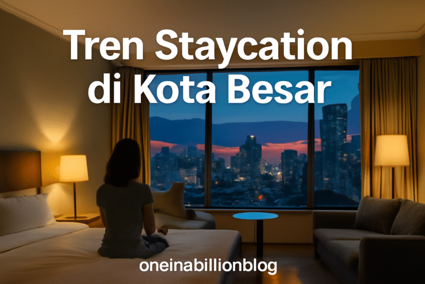 Tren Staycation di Kota Besar