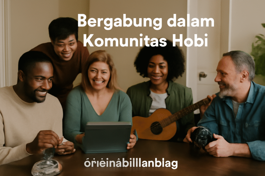 Bergabung dalam Komunitas Hobi 4 Bergabung dalam Komunitas Hobi
