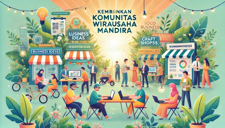 Kembangkan Komunitas Wirausaha Mandiri 1 Kembangkan Komunitas Wirausaha Mandiri