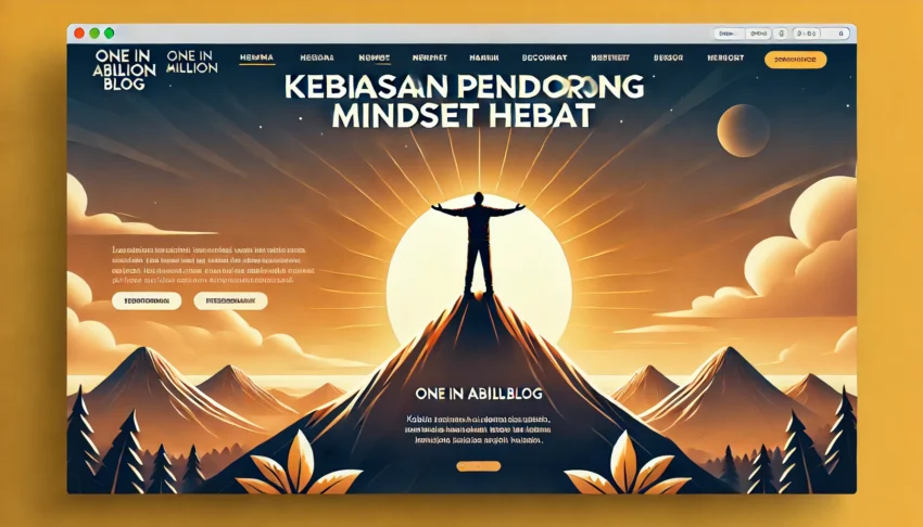 Kebiasaan Pendorong Mindset Hebat