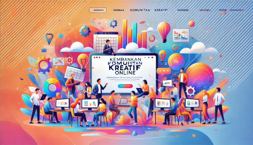 Kembangkan Komunitas Kreatif Online