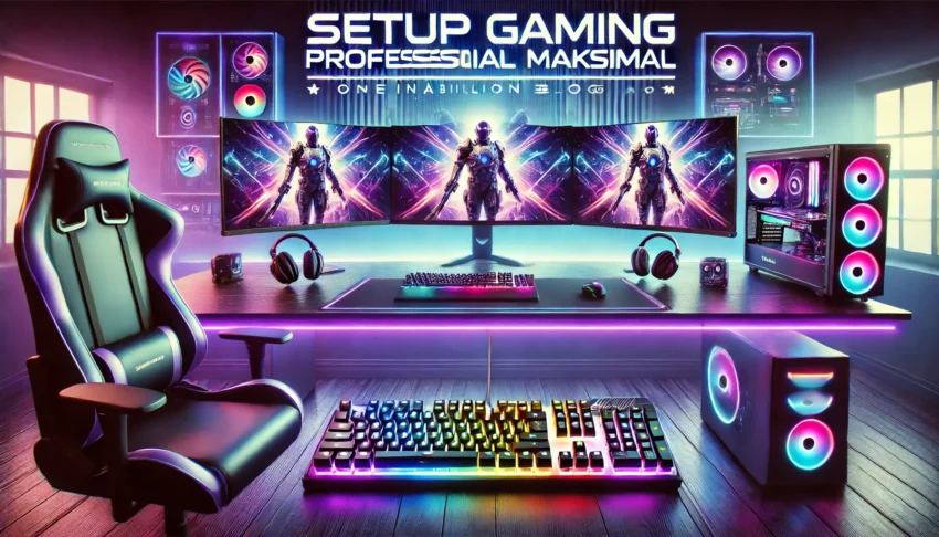 Setup Gaming Profesional Maksimal
