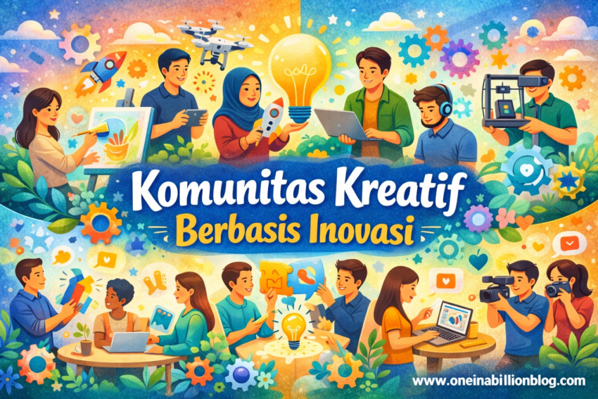 Komunitas Kreatif Berbasis Inovasi 6 Komunitas Kreatif Berbasis Inovasi