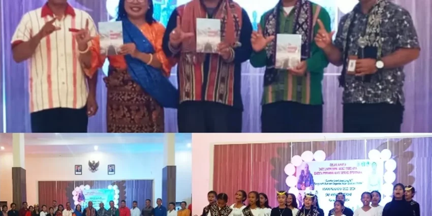Buku Perdana Guru SMPN 21 Kupang Kolaborasi Unik dengan Siswa P5