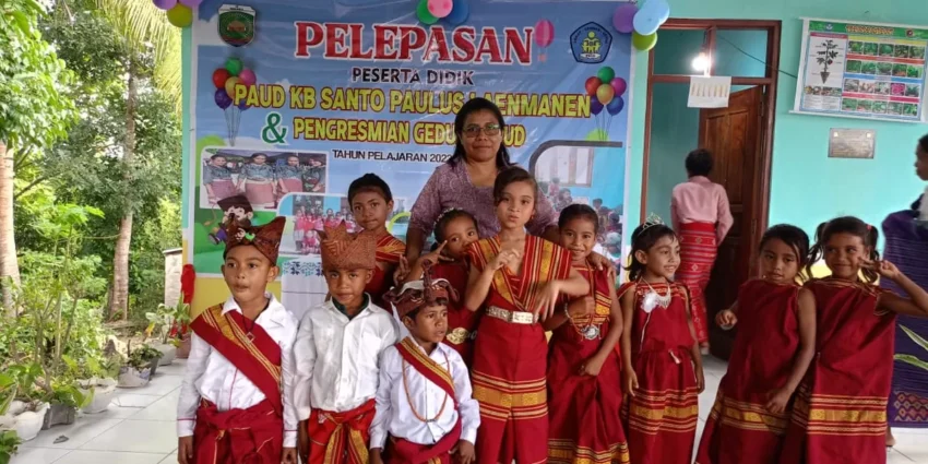 PAUD Santo Paulus Lepas 25 Siswa, Masa Depan Cerah Menanti! 1 PAUD Santo Paulus Lepas 25 Siswa Masa Depan Cerah Menanti